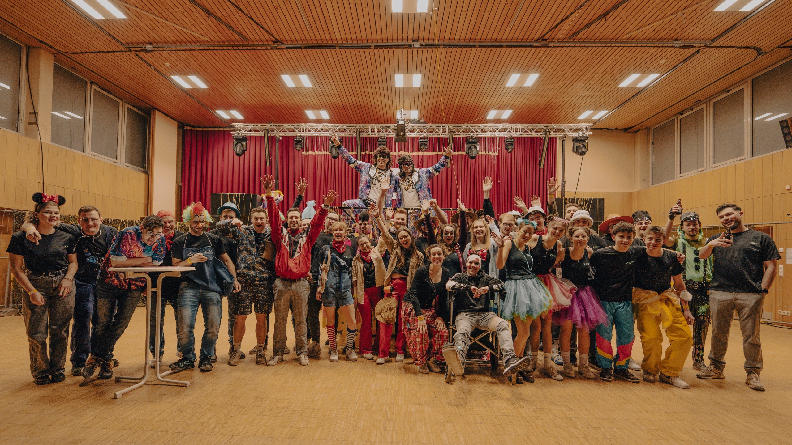 Das sind wir – Teamfoto Lumpenball